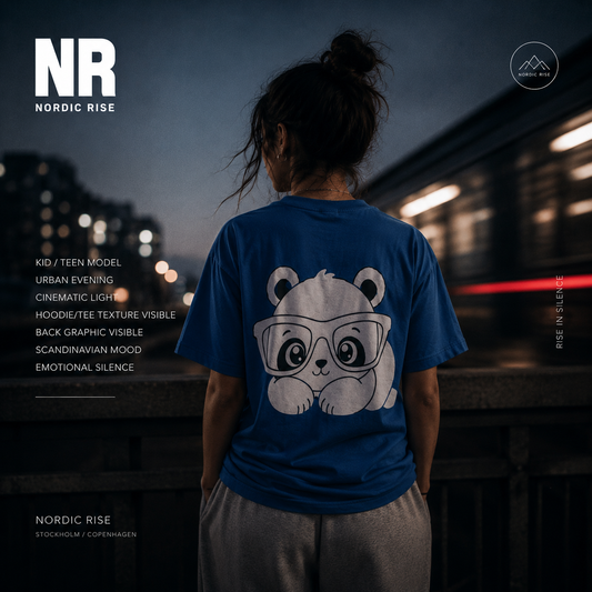 Built In Silence Kids Tee – Motivational Streetwear for Girls